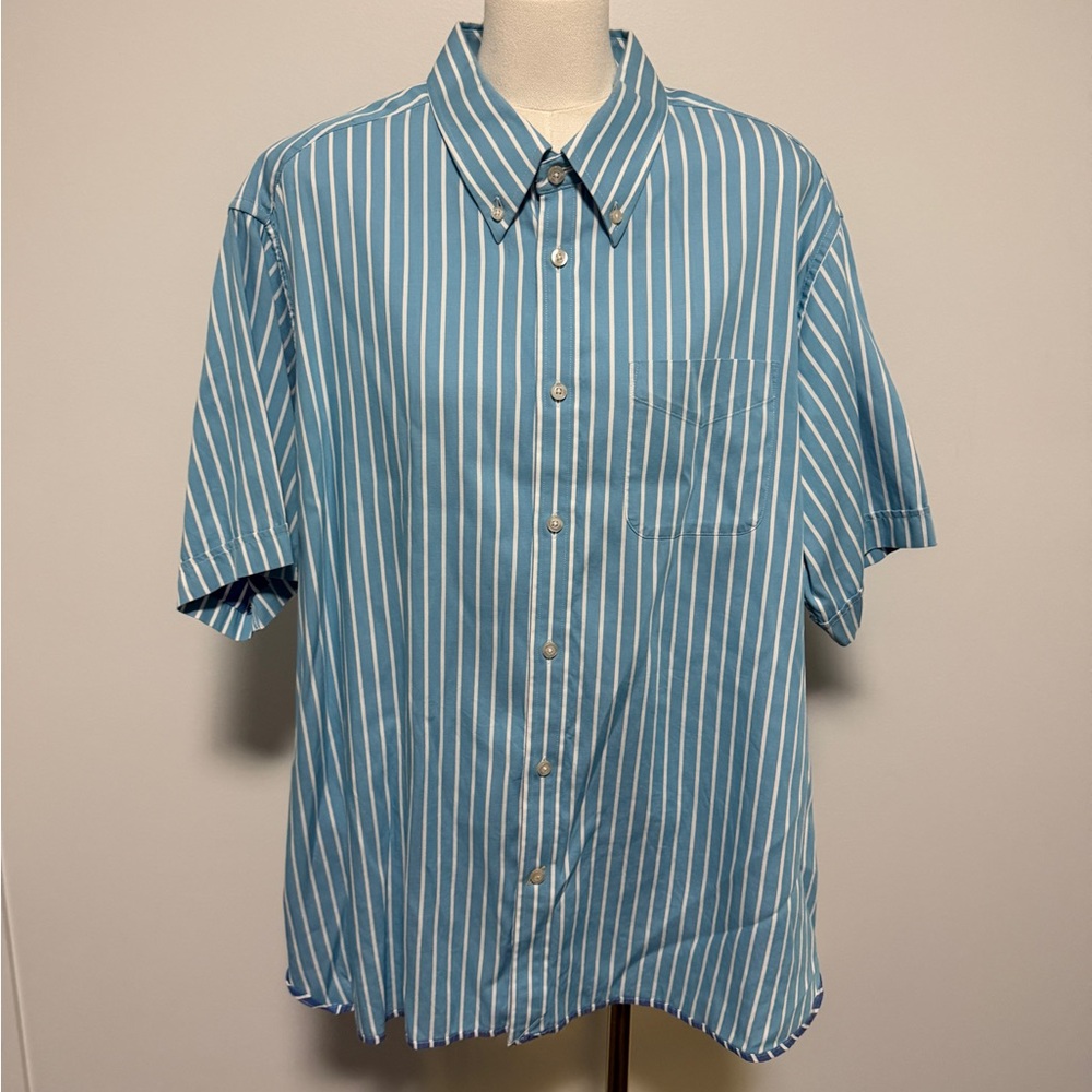Blue Striped Men's Shirt